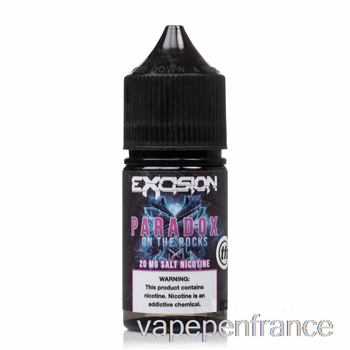 Paradoxe Sur Glace - Sel D'excision - Alt Zéro - Stylo Vape 30 Ml 20 Mg